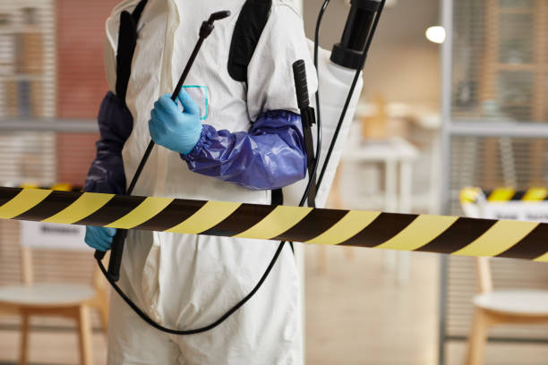 Professional Biohazard technician working in Wells, NV